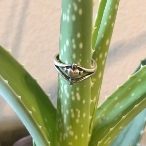 James Avery “Cross with Heart” Ring